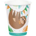 Creative Converting Sloth Party Paper Cups, 9oz, 96PK 344501